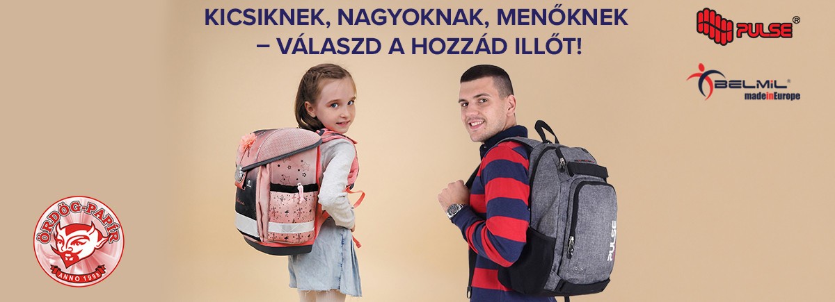 Táskák-Kicsiknek,nagyoknak,menőknek!