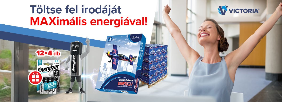 Töltse fel irodáját MAXimális energiával!