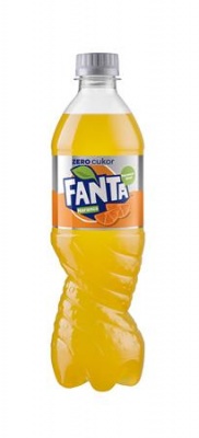 Üdítőital, szénsavas, 0,5 l, FANTA "Fanta Zero"