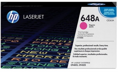 CE263A Lézertoner ColorLaserJet CP4525 nyomtatóhoz, HP 648A, magenta, 11k